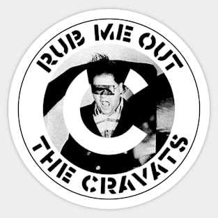 Rub Me Out - The Cravats Sticker